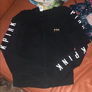 Pink Victoria’s Secret zip up